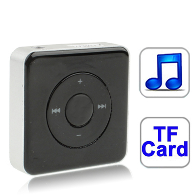 TF (Micro SD) Card Slot MP3 Player (Black)